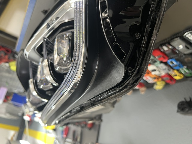 Detalj spoja i kućišta otvorenog fara